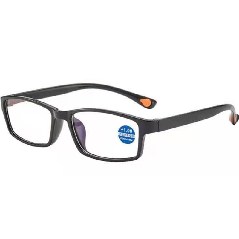 Anti Blue-Ray Reading Glasses TR90 Eyewear Glasses Resin HD Reading Glasses PTQ